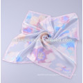 2015 Beautiful Color Satin Style Airline Uniform Accessories 100% Seda Scarf Stewardess For Women